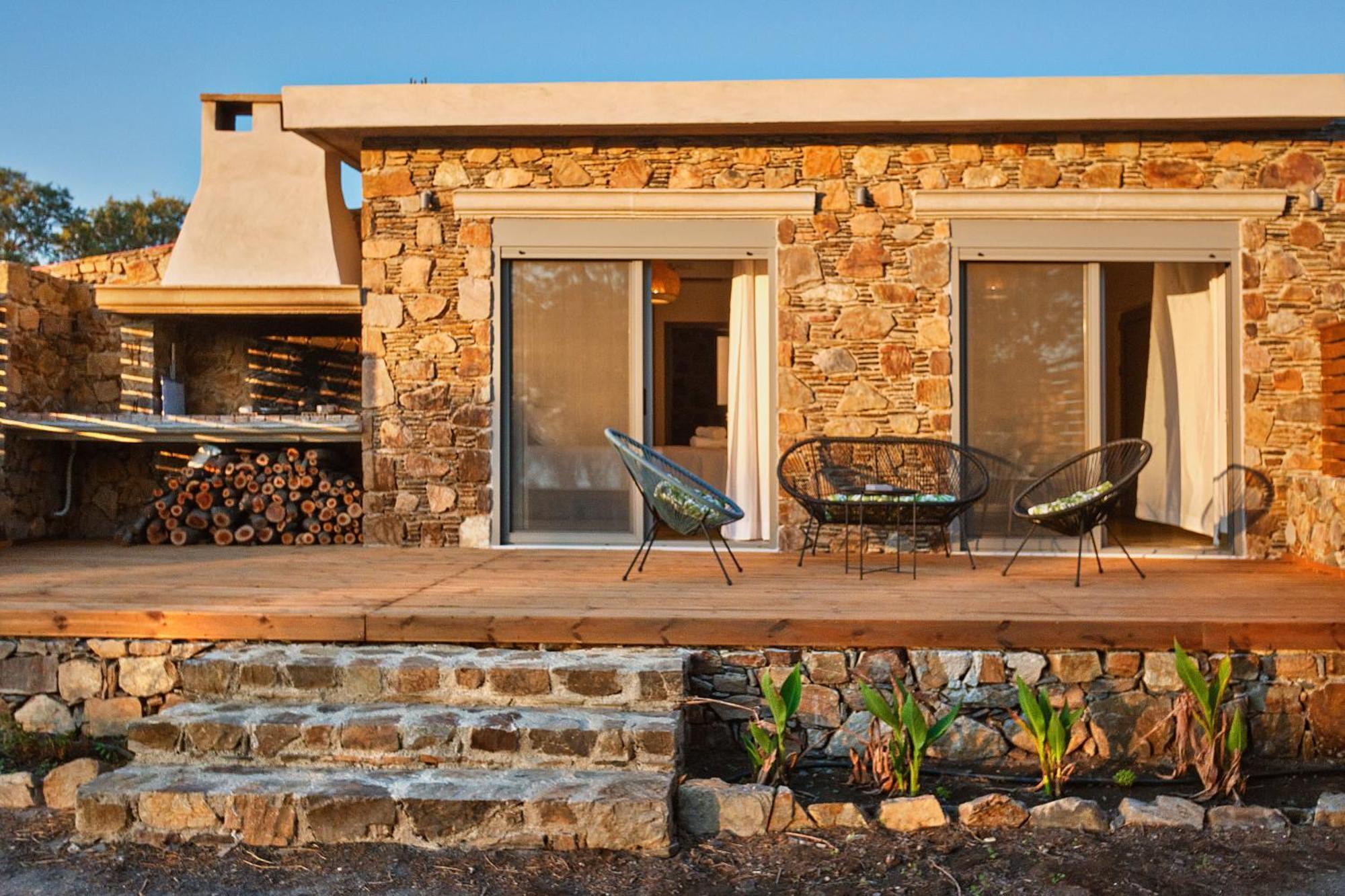 Mekia'S Beach House Livadia  Exterior foto